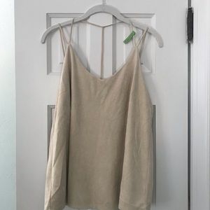 Nude Spaghetti Strap Top